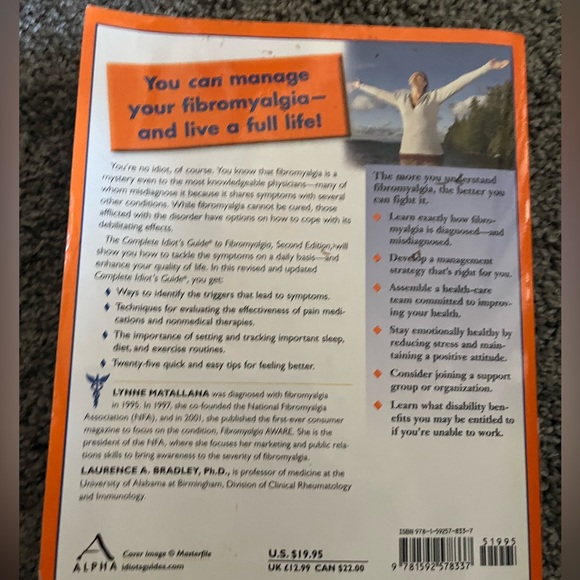 Complete Idiots Guide To Fibromyalgia - Picture 2 of 2